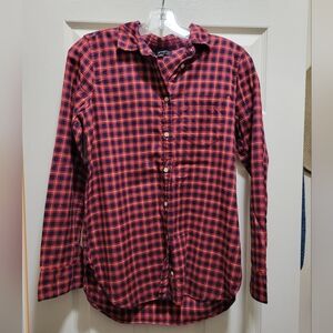 J.Crew Plaid Flannel Button Down Shirt